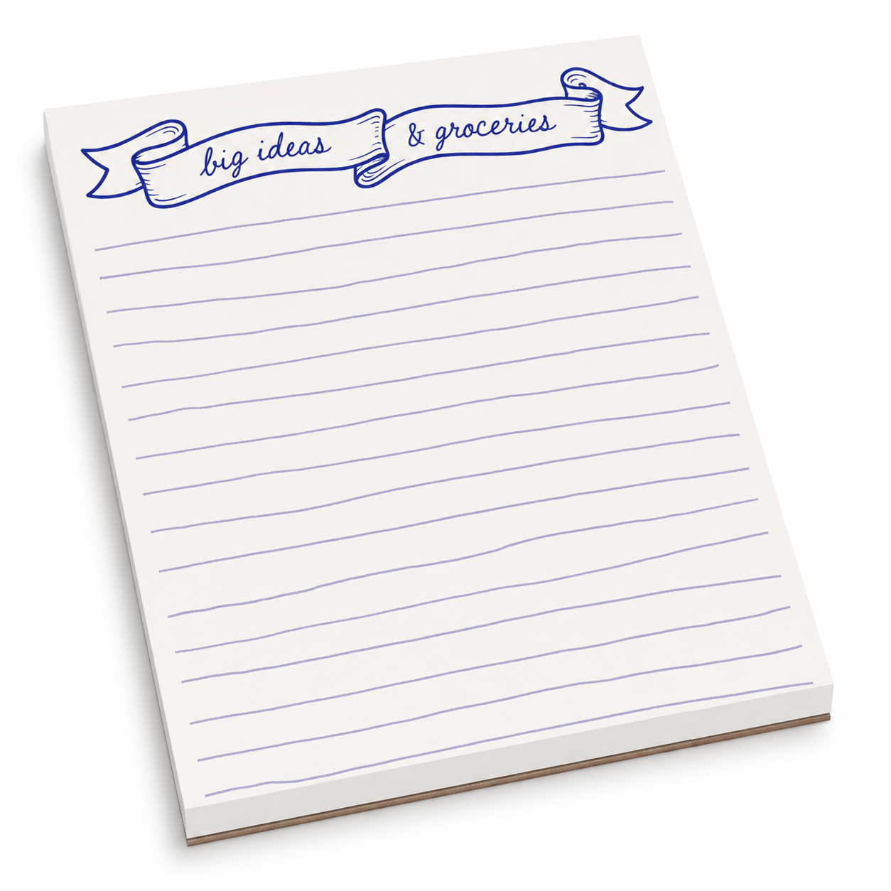 Big Ideas & Groceries Notepads