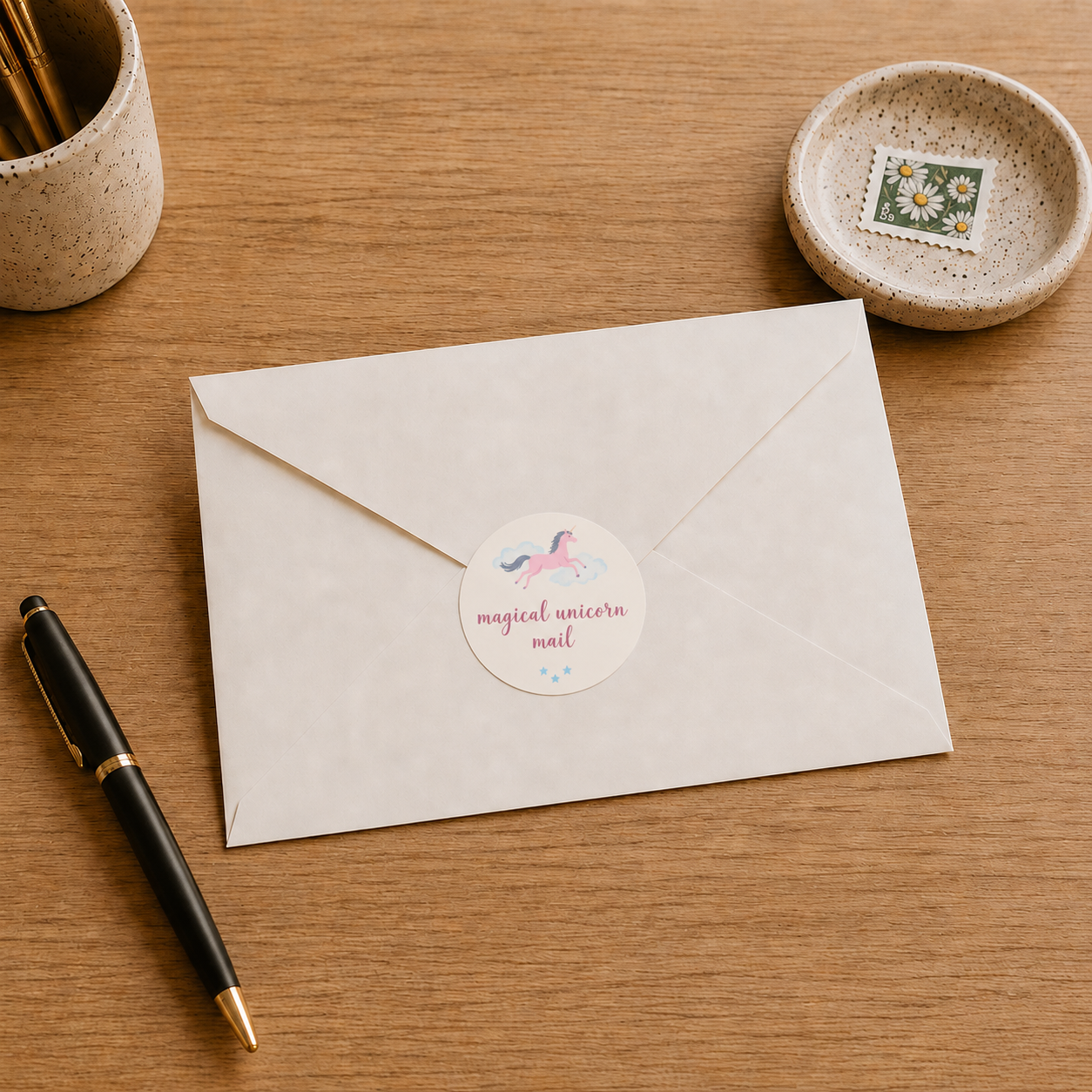 Magical Unicorn Envelope Seals